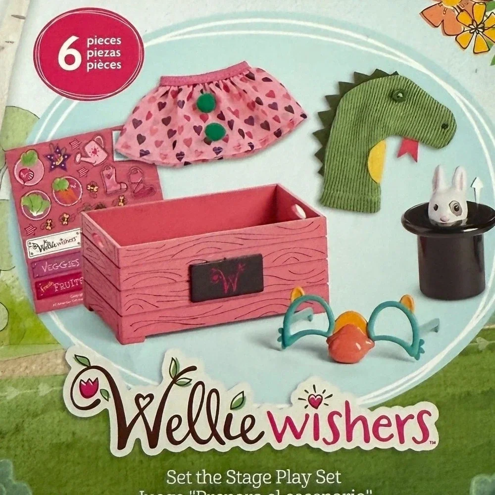 American Girl Doll Wellie Wishers Set The Stage Play Set for 14.5